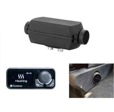 Diesel Standheizung Autoterm Eberspächer im Camper nachrüsten und einbauen. Warmluft Standheizung nachrüsten im Vito V-Klasse EQV Camper