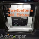 Zweitbatterie Vito V-Klasse Camper Aufbaubatterie nachrüsten