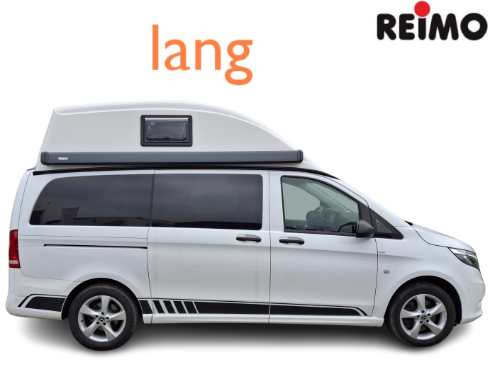 Hochdach Vito Viano V-Klasse Reimo Ergoline 639 447 Camper (ohne Himmel, Ja Innenverkleidungsset, klappbares Bett inkl. Faltmatratze, Standard weiß (ohne Aufpreis), Ja mit Abnahme beim TÜV)