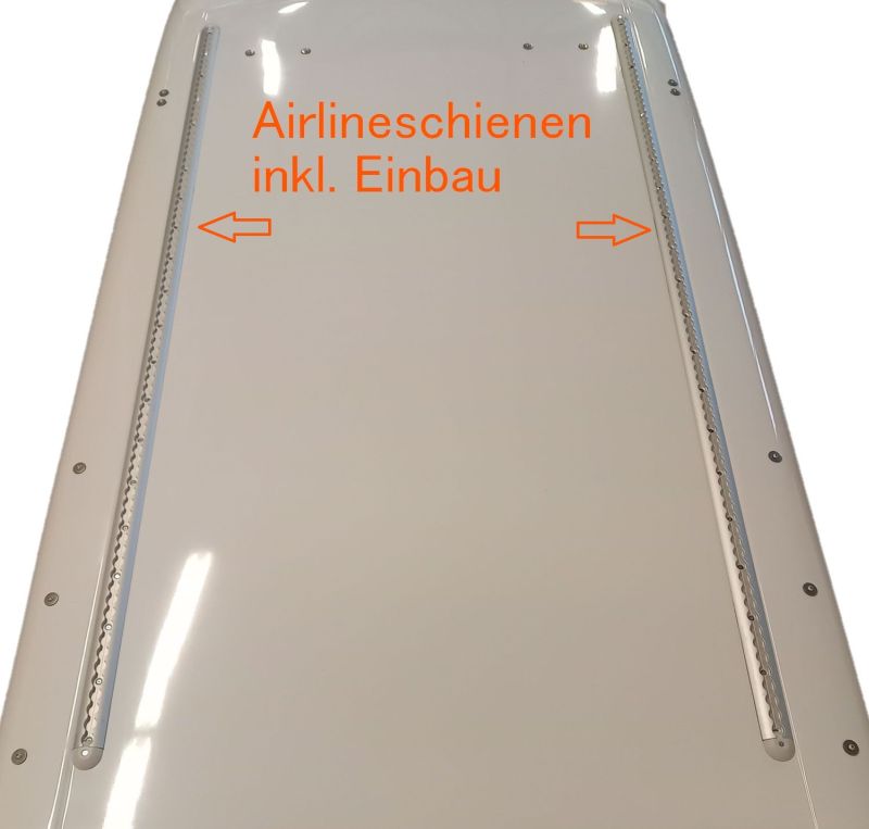 Airlineschienen Dachträger Aufstelldach inkl. Montage